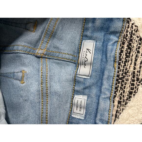 KanCan High Rise Ankle Skinny Light Wash Jeans size 27 - Picture 4 of 7
